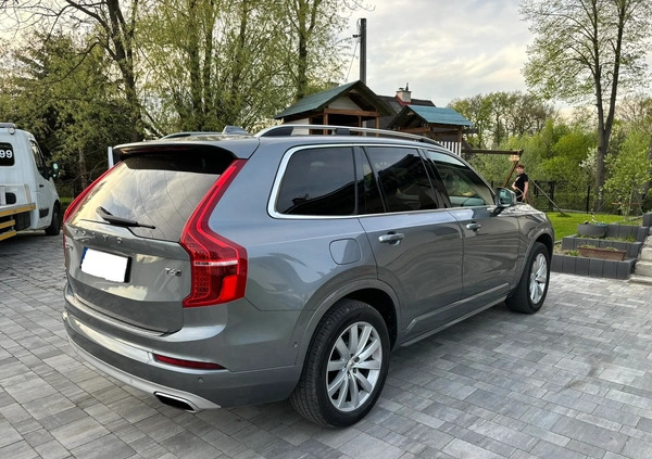 Volvo XC 90 cena 129999 przebieg: 82075, rok produkcji 2017 z Brzesko małe 407